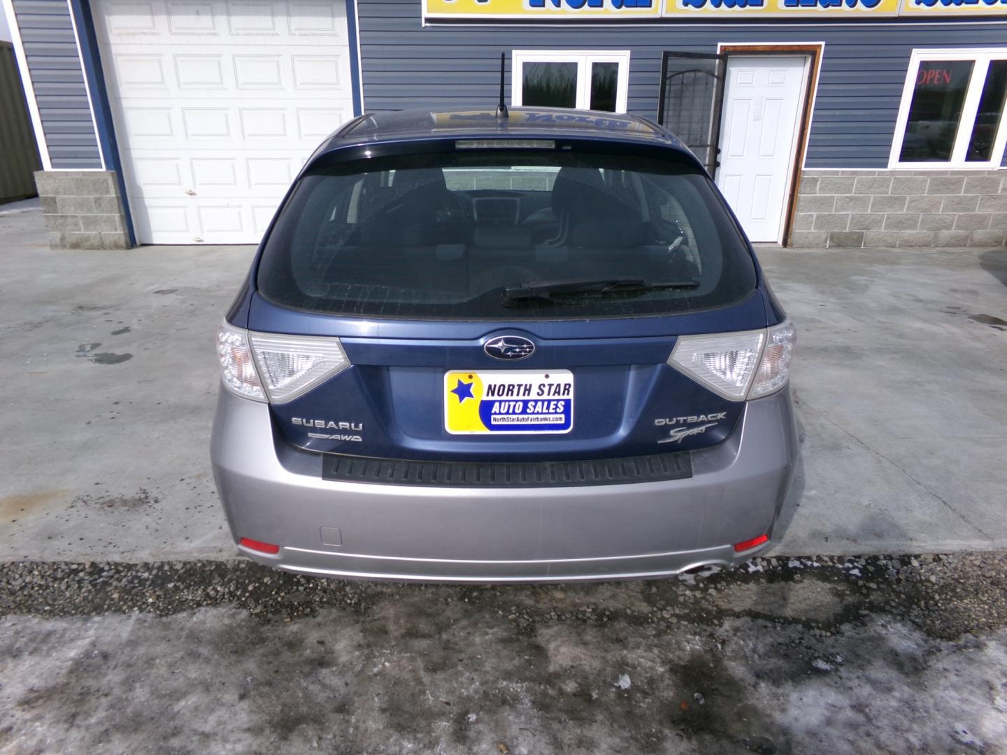 2011 Blue Subaru Impreza Outback Sport (JF1GH6D63BH) with an 2.5L H4 SOHC 16V engine, Automatic transmission, located at 2630 Philips Field Rd., Fairbanks, AK, 99709, (907) 458-0593, 64.848068, -147.780609 - Photo#3